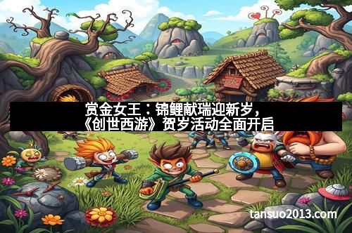 赏金女王：锦鲤献瑞迎新岁，《创世西游》贺岁活动全面开启